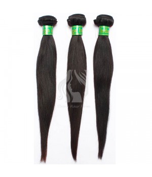 100% Virgin Remy Indian Temple Hair Straight